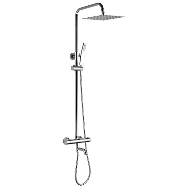 Intelligent thermostatic shower set water-saving shower 12-inch shower shower head with lift