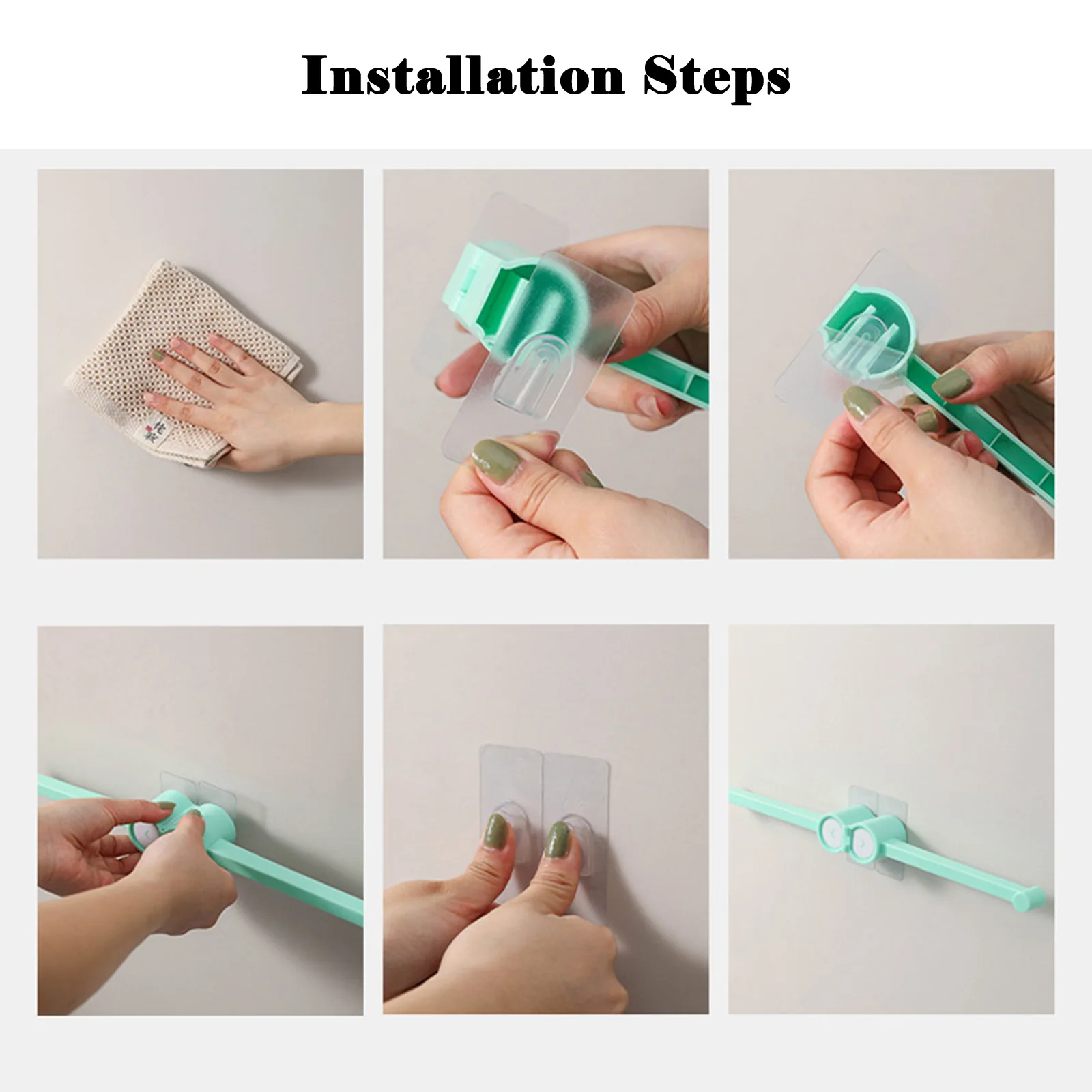 

Organizer Folding Hanger 2 Pieces Easily Accessible Easy To Install Expanded 40x4x3.5cm For Washing Machine Plastic