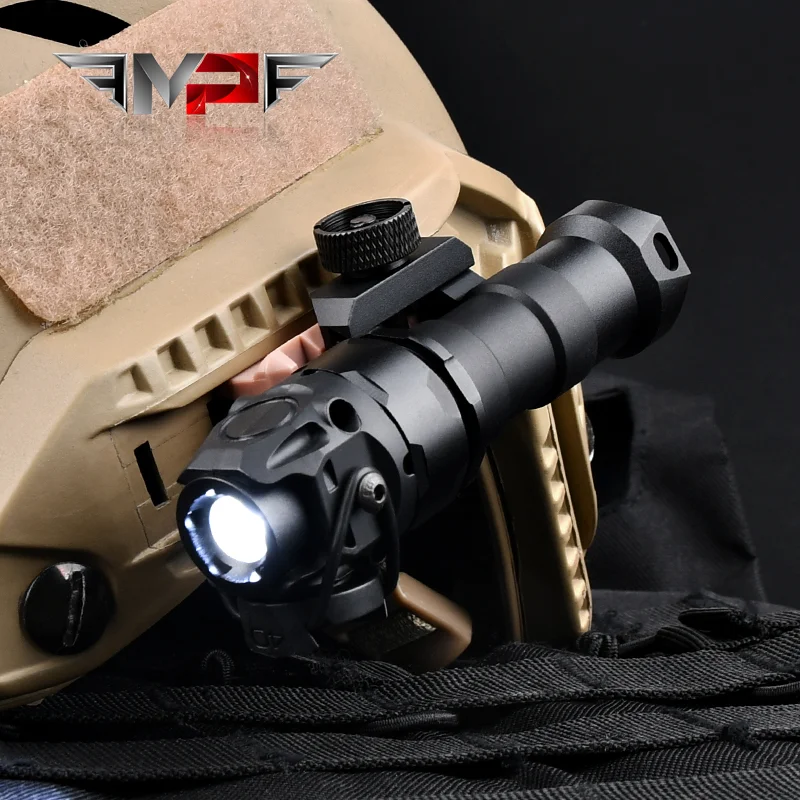 Wadsn KIJI K1-10 White lED Metal Flashlight 500Lum Light Fit 20MM Rail Only 95G Hunting Weapon Scout Torch