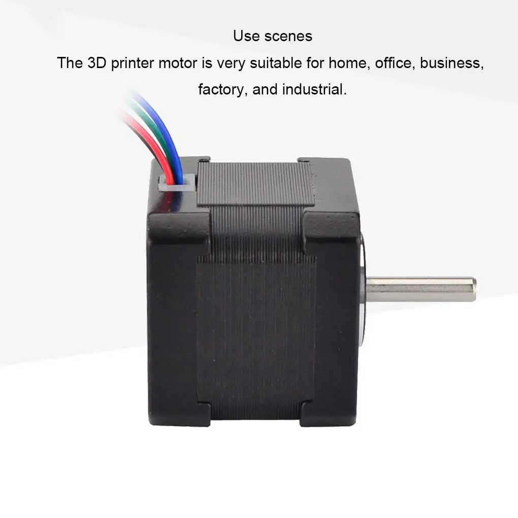 

3D Printer Stepper Motor 200mN m 0 4 2 Phase Business Repair Parts