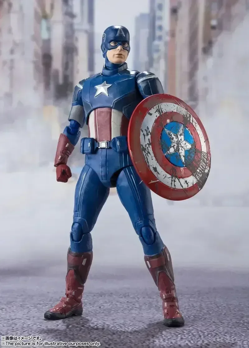 

Лидер продаж, фигурка Bandai Shf Marvel Мстители, Финальная версия, Капитан Америка, Железный человек, Mk6, Тор, Халк, экшн-фигурка, коллекционная Подарочная детская игрушка для мальчиков