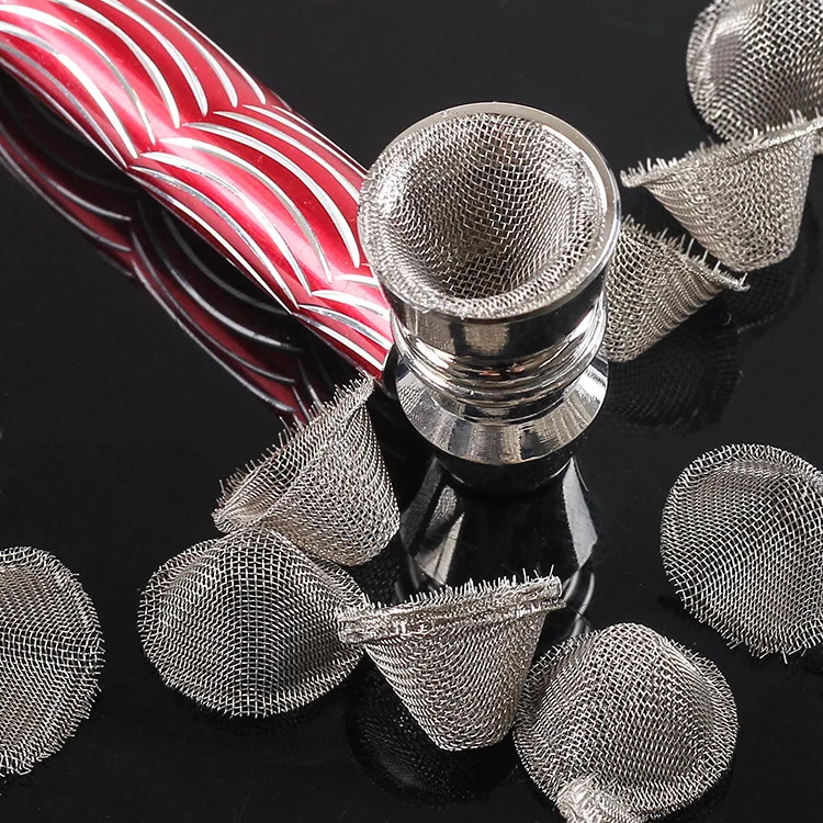 

10pcs Pipe Screen Filter Tobacco Smoking Pipe Filter Screens