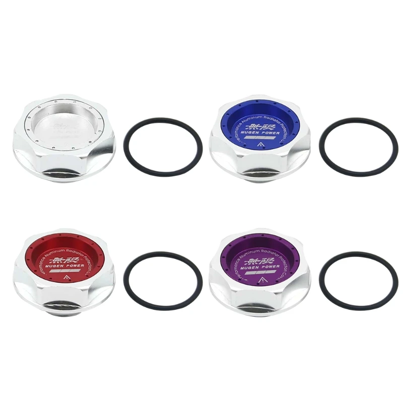 

Модифицированная Крышка для бака автомобиля Цветная крышка из алюминиевого сплава для корпуса двигателя бака