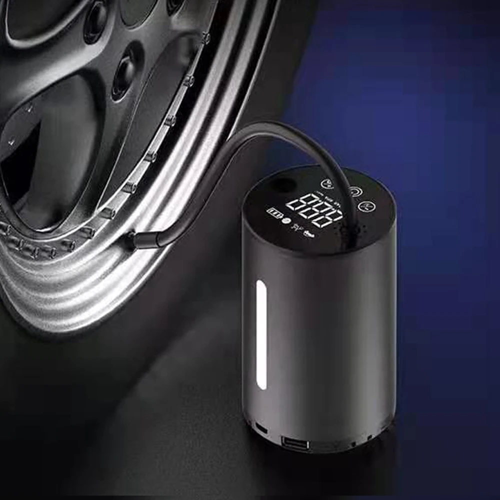 

Car Tire Inflator Auto Tyre Inflatable Pump Electric Mini Air Pump Digital Air Compressor For Car Electric Motorcycle Ball Bike