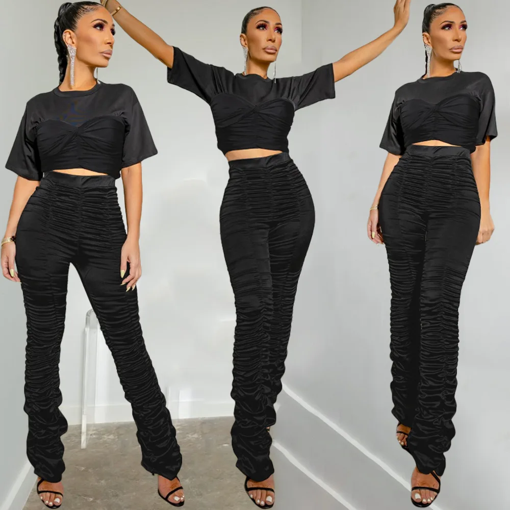 

Женский топ, бюстгальтер, верхняя одежда, полностью закрытые брюки, костюм из двух предметов для женщин