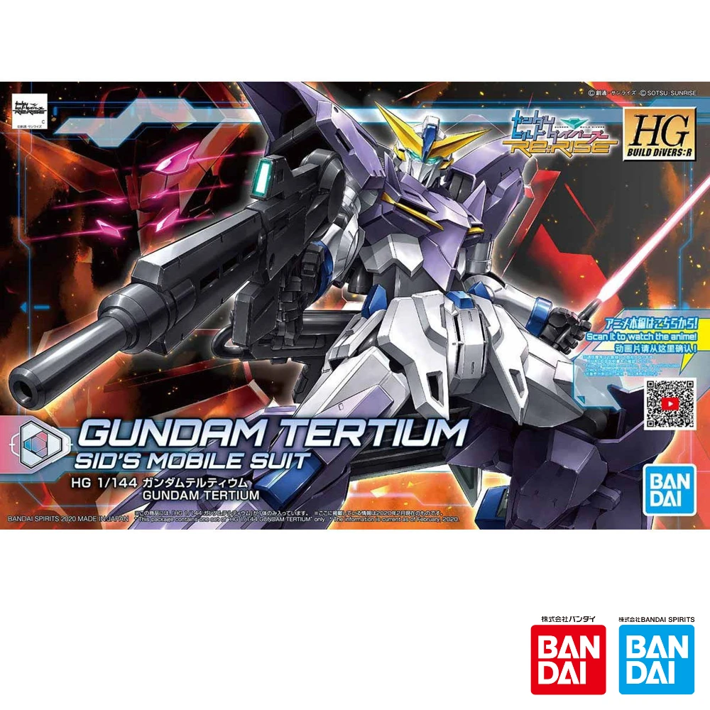 

Hobby Japan Anime Original HG 1/144 HGBD:R [ROBOT] TERTIUM SID'S MOBILE SUIT Figure Model Kit Christmas Gift Toys for kids