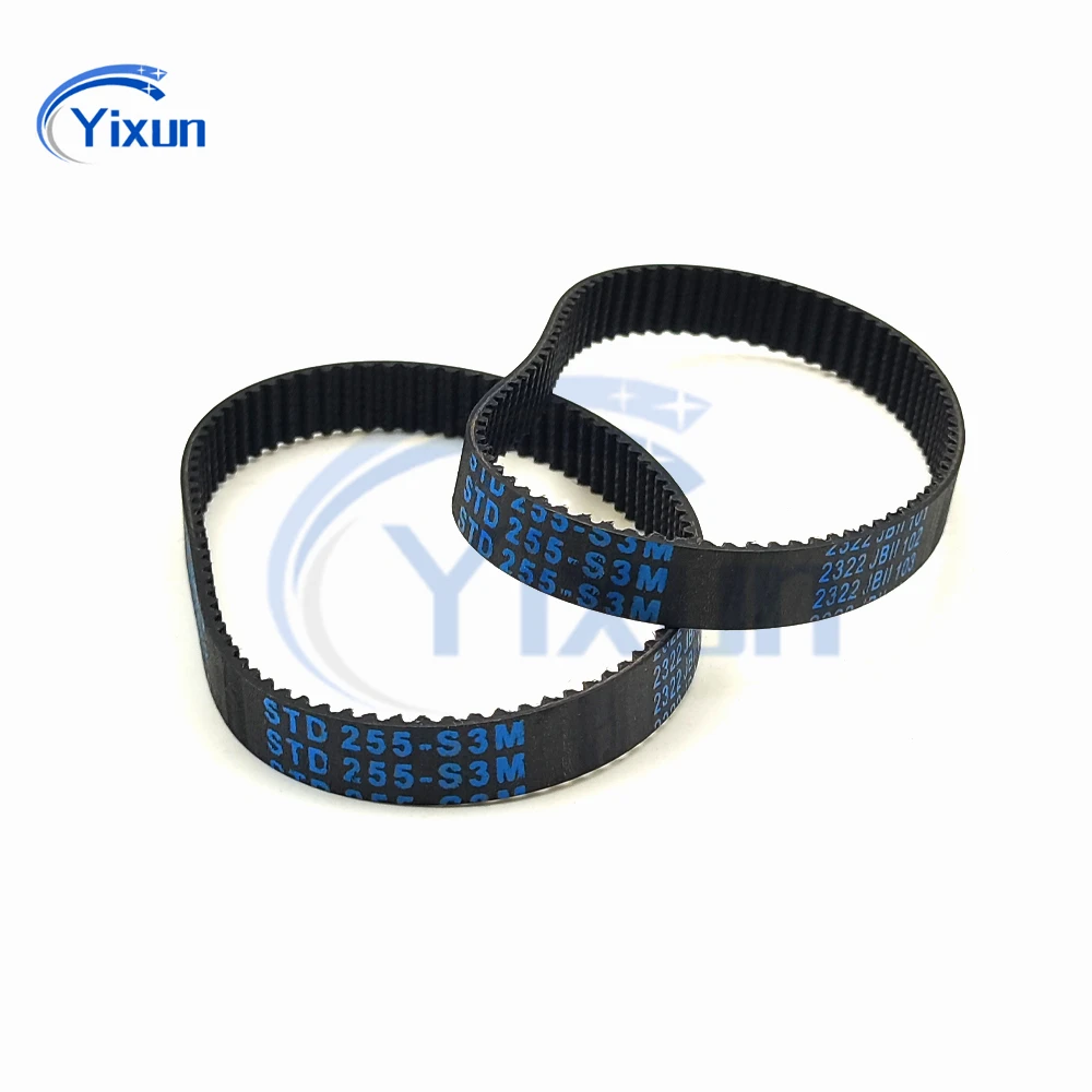 S3M Rubber Loop Timing Belt Length 726 732 738 741 744 750 753 756 762 765 768 774mm Width 6/9/10/15/20mm Synchronous Drive