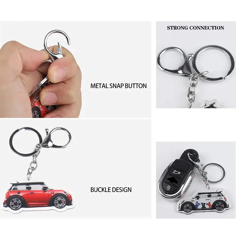 Автомобильные брелки кольцо для ключей автомобильные аксессуары универсального