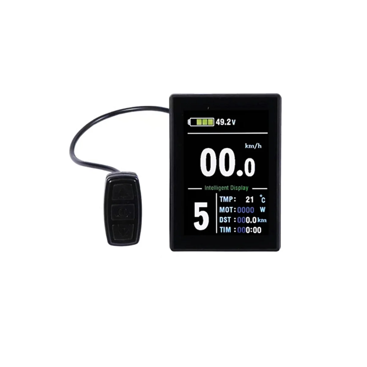 Дисплей для электровелосипеда KT LCD8S цветной USB дисплей универсальная вилка