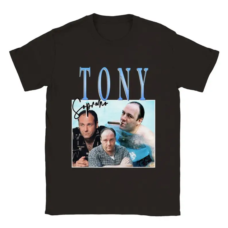 

Tony Soprano T-shirt Homage tee bootleg Tshirt