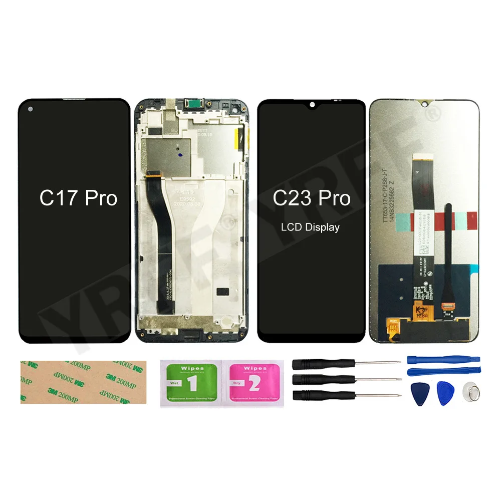 

For Oukitel C17 Pro LCD Screens For Oukitel C23 Pro LCD Display Touch Screen Digitizer Glass Panel Sensor Phone Repair Parts