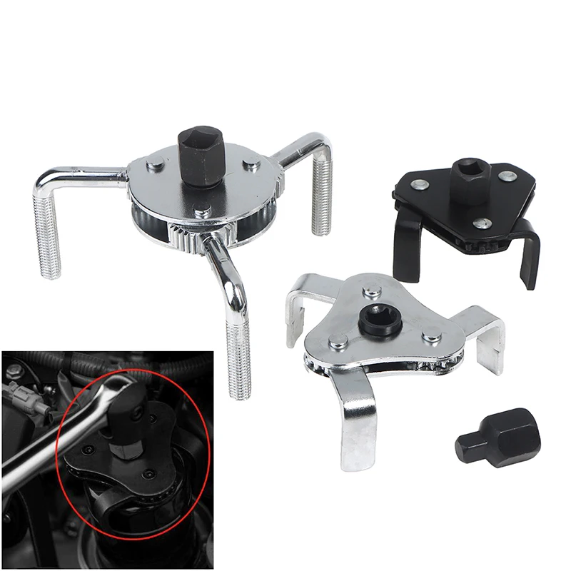 

Oil Filter Wrench Tool Auto Car Repair Adjustable Two Way Oil Filter Removal Supplies Auto Car Repairing Tools Oil Filter Wrench