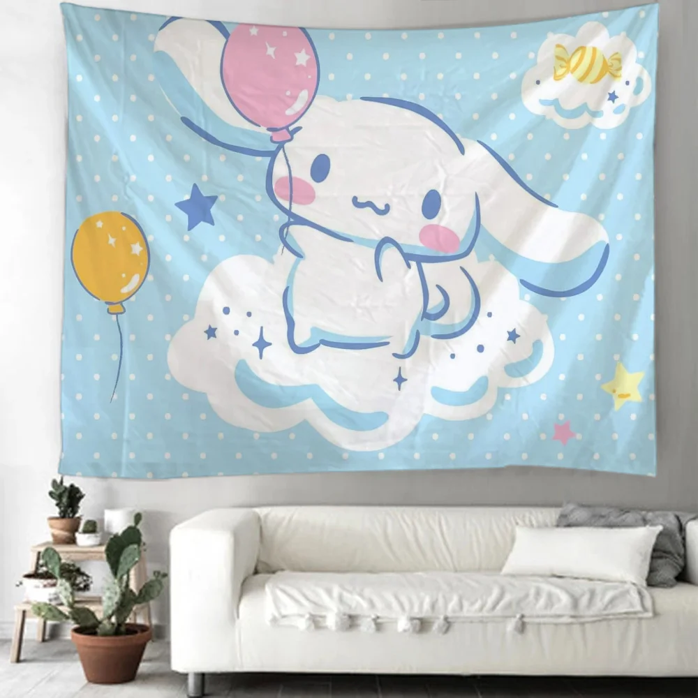 Cinnamoroll Baby Corncrake Гобелен Настенный Художественный Декоративный Для Спальни