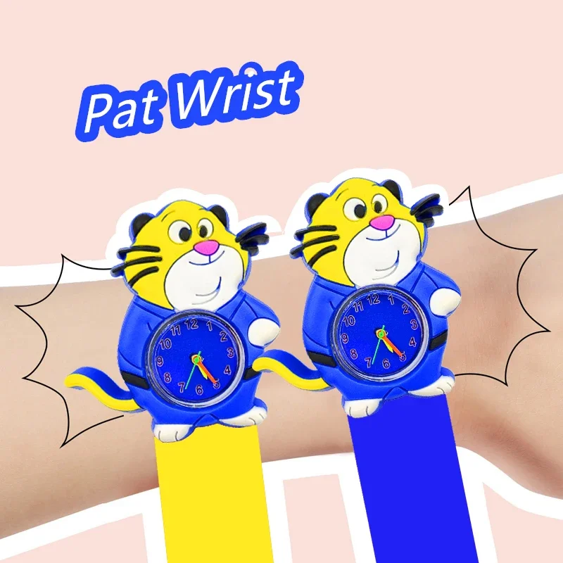 Часы детские Король лес тигр Лев рождественский подарок игрушка браслет