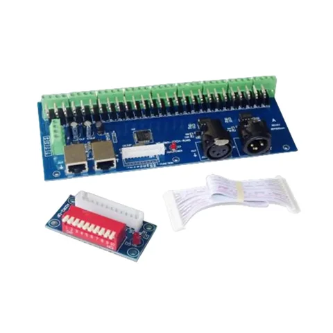 27-канальный контроллер dmx512 Easy 27CH dmx512 контроллер декодер 9 групп RGB выходной драйвер