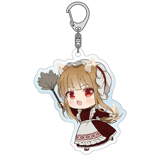 Фото Аниме Spice and Wolf акриловый брелок модель косплей держатель тарелки для фанатов на день рождения Рождественский декор стола тарелка подарок №5