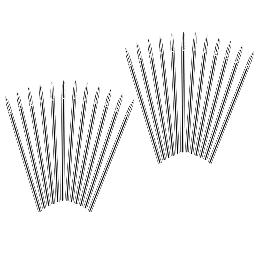 

100 pcs Stainless Steel Body Needles Needles Lip Needles