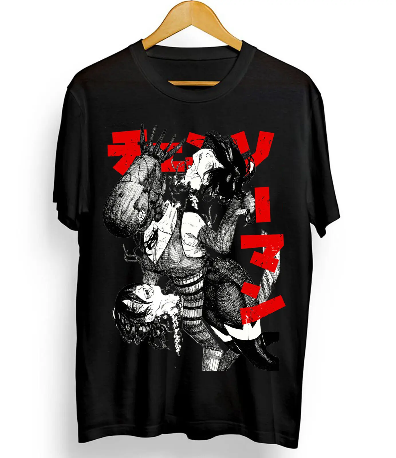 Makima кофта с изображением глаз бензопила man makima anime 2022 new graphic tee