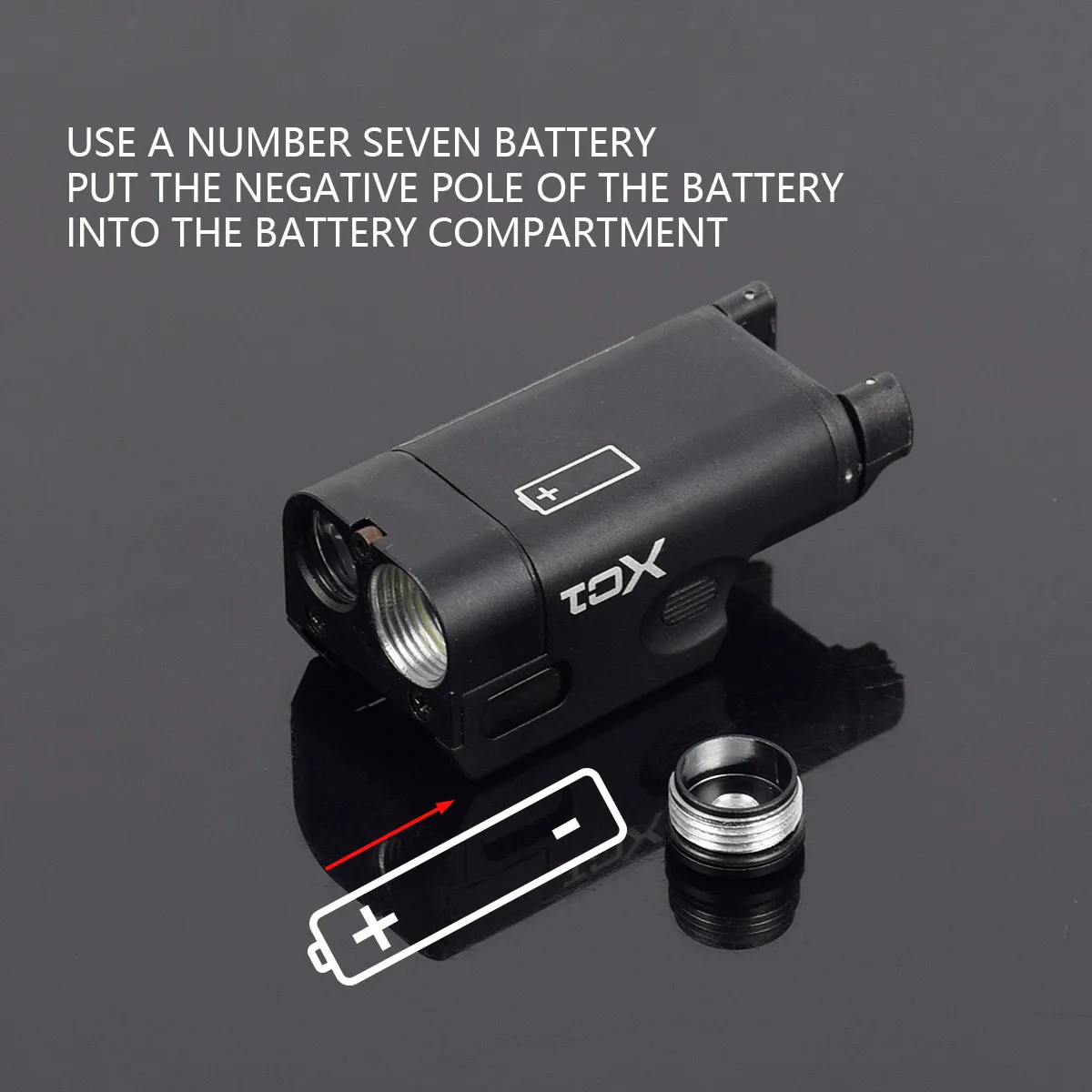 Тактический XC1 XC2 MINI Pistol Gun Light Компактный светильник для оружия Светодиодный