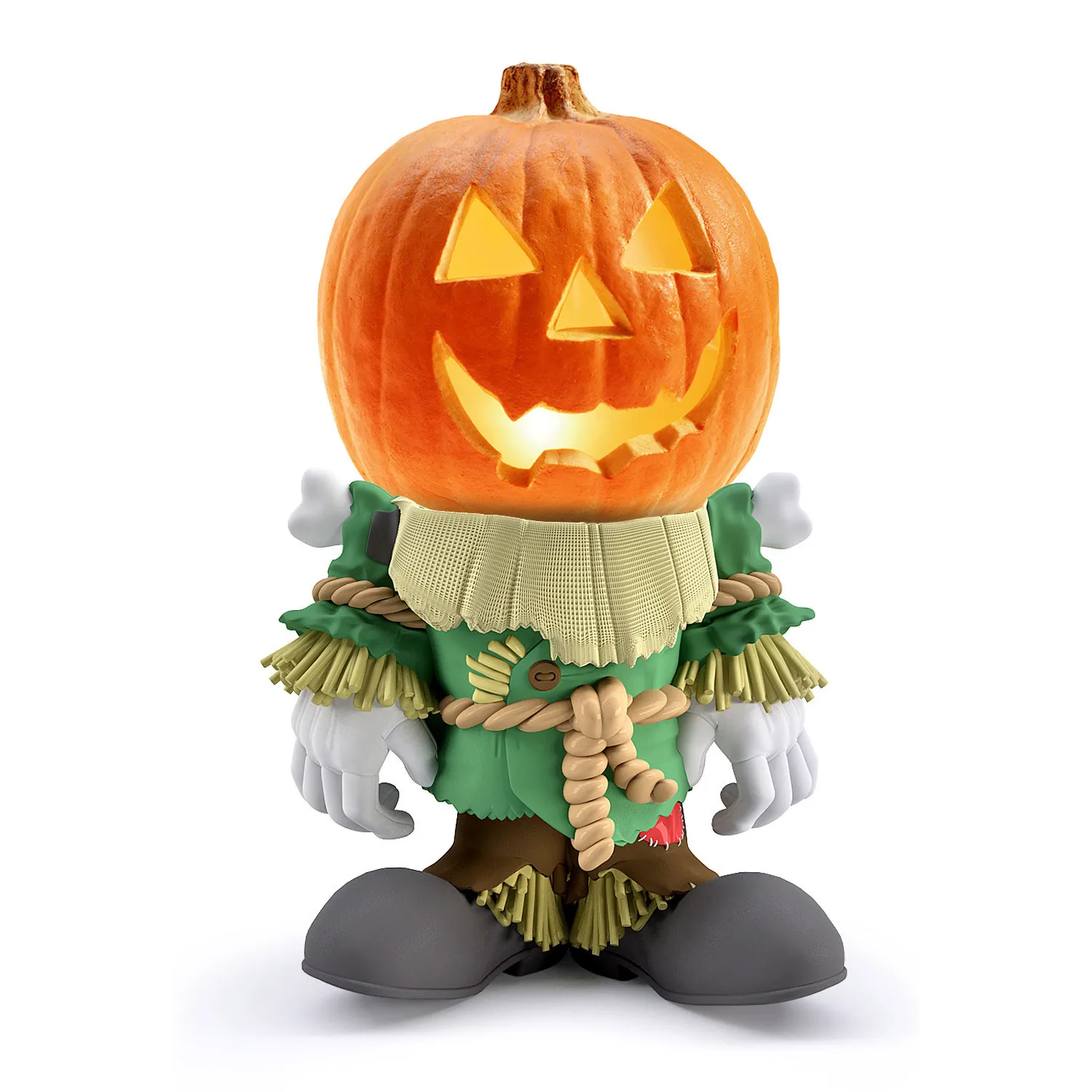 

Halloween Decoration Pumpkin Knight Lamps Ghost Festival Pumpkin Head Resin Lantern Kids Favors Happy Halloween Party Supplies