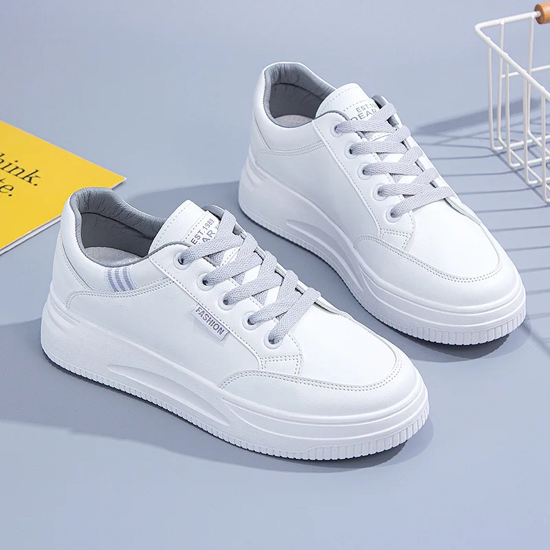 Shoes for Women Small White Shoes Women's 2022 Summer New Ins Tide Thick-soled Casual Shoes Sports Students All-match Sneakers