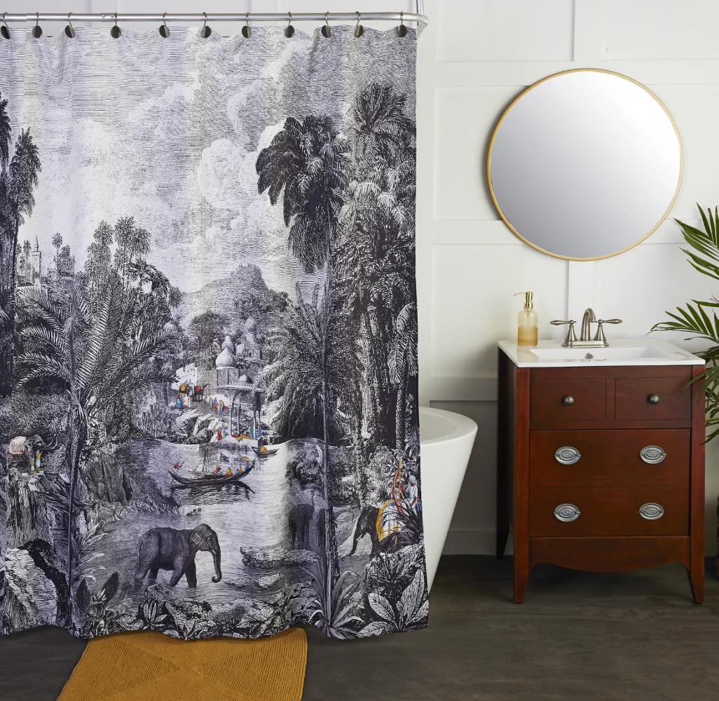 

Vern Yip by SKL Home Shangri La Shower Curtain shower curtain set