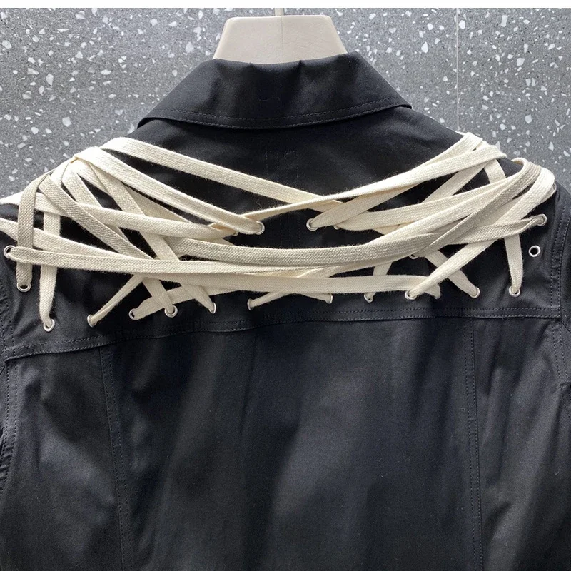 Мужская винтажная куртка в стиле хип-хоп с рисунком