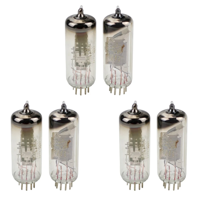 

6E2 Amplifier Valve Electronic Indicator Tube Replace EM84 For Enhance Amplified Speaker Tone Quality Vacuum Tube 6Pcs
