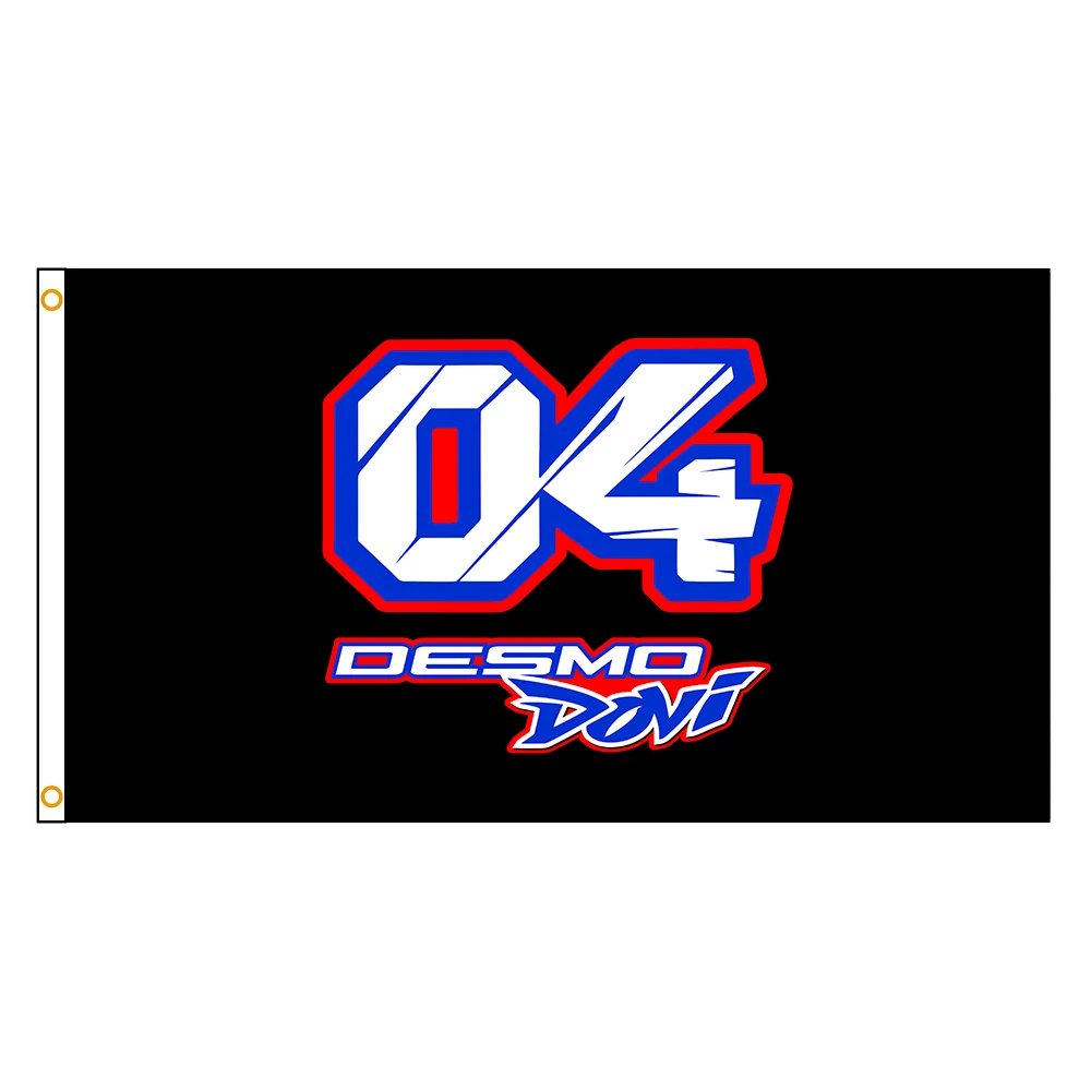 

90x150cm Andrea Dovizioso 04 Flag Polyester Printed Racing Crew Banner Home or Outdoor For Decoration