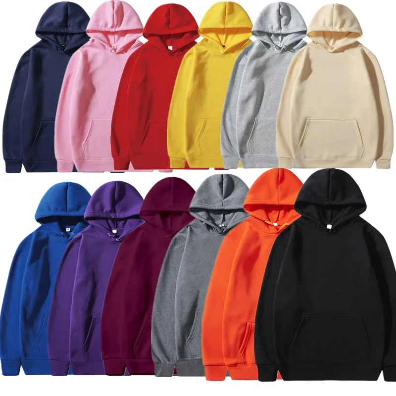 

Hoodies Sweatshirts Brand Woman Men Hoodie 15 Color Casual Autumn Winter fleece Hip Hop Hoody Sweat Femme Tops Clothing