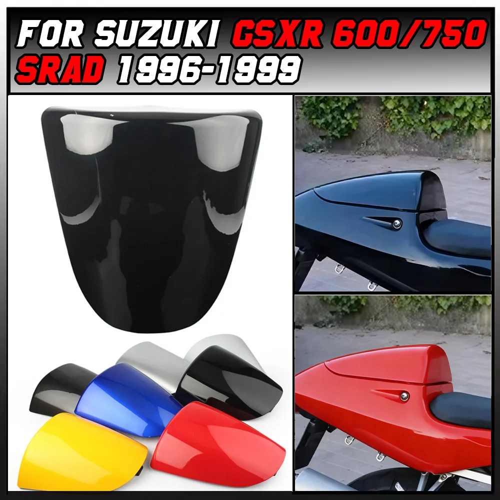 Фото Для мотоциклов Suzuki GSX-R GSXR 600 750 GSXR600 GSXR750 SRAD 1996-1998 1999: задний пассажирский кожух сиденья, крышка спинки, обтекатель (деталь) №1