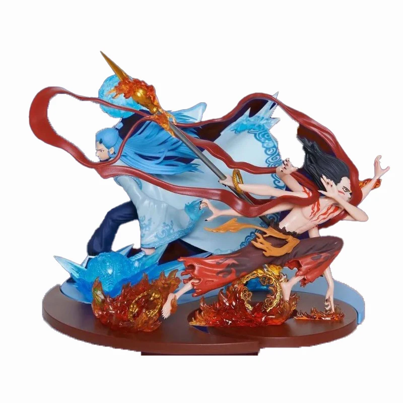 

Оригинальные товары, яркий BANDAI NEZHA Ao Bing, детский демон, модель Nezha Ichiban KUJI, анимационный персонаж, экшн-игрушка