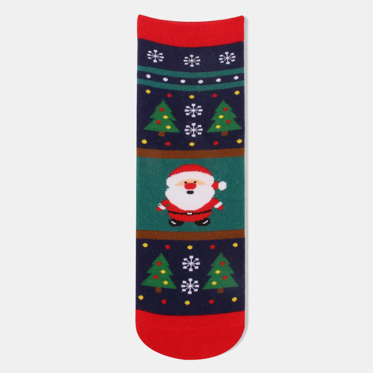 12 Pairs of Medium Tube Fashion Jacquard Cartoon Christmas Women's Socks All-match Cute Elk Socks