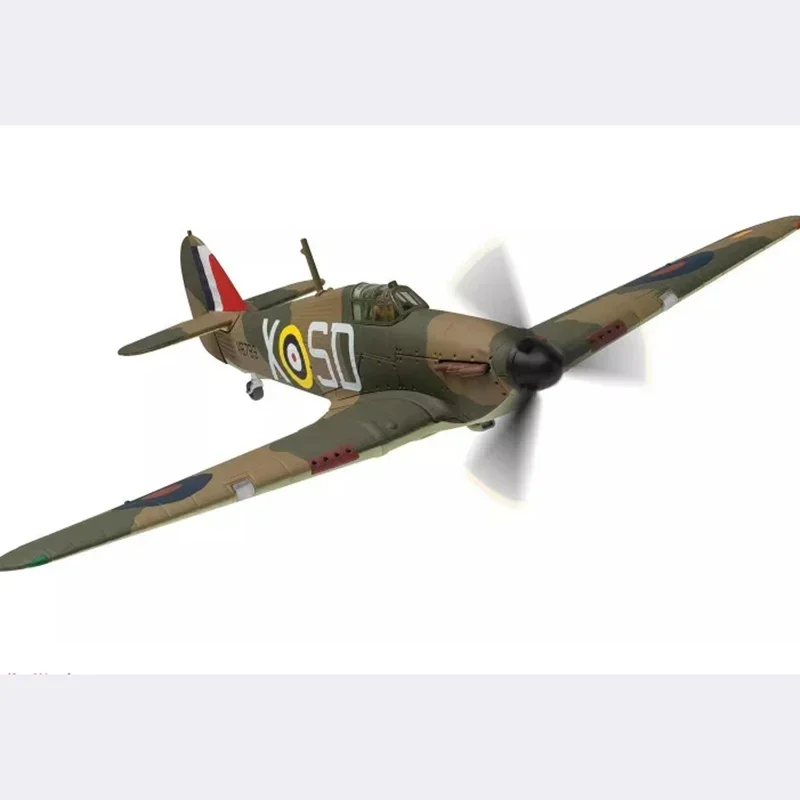 wa odlew w skali 1:72 Hurricane myśliwiec gotowy model symulacyjny samolotu kolekcja statycznych dekoracji pamiątkowe prezenty dla dorosłych