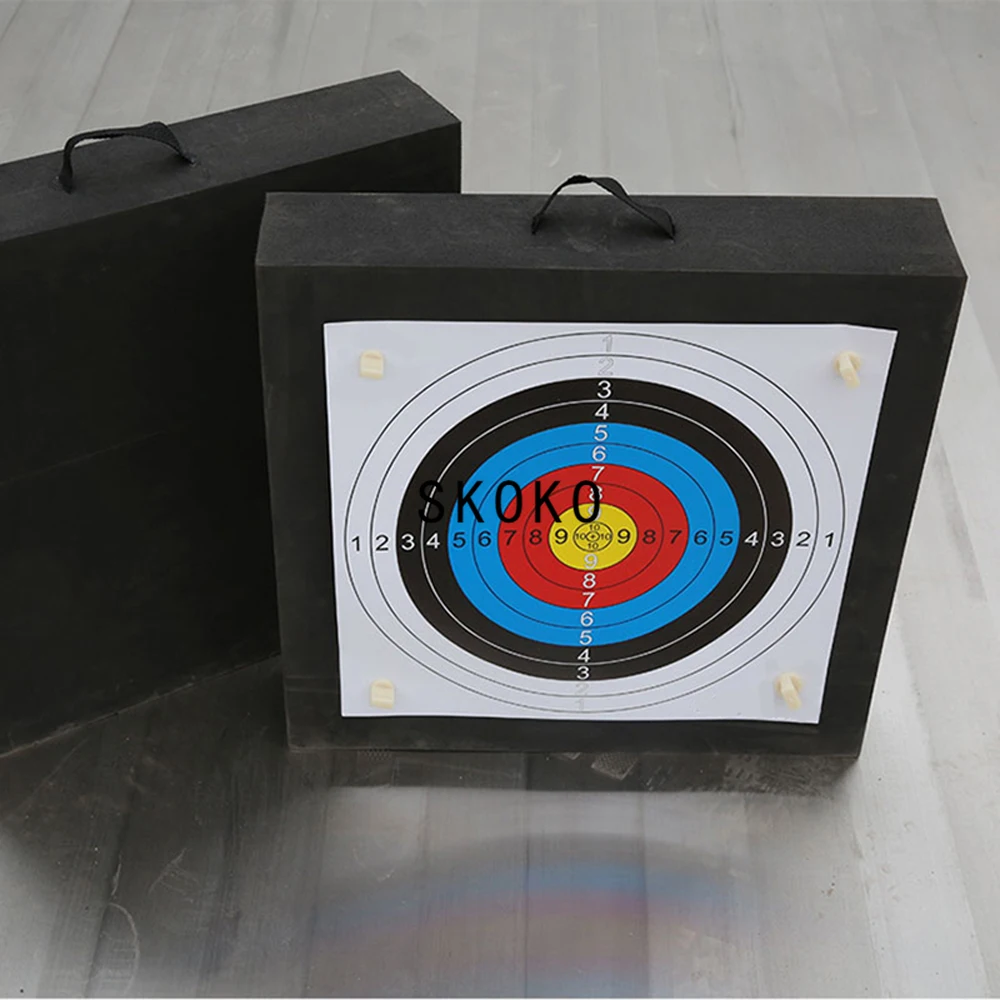 10 PCS /Lot Useful Profession Archery Targets Bow Arrow Gauge Shooting Target Paper Traditional shooting outdoor sports