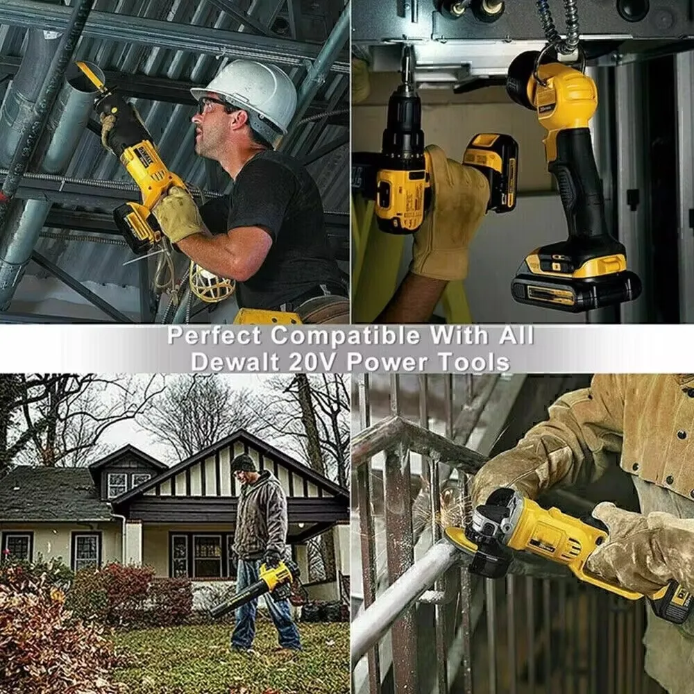 6 0 Ач 18 В замена для электроинструментов Dewalt 20 MAX DCB180 DCB185 DCB184 DCB200 DCB203 DCB181