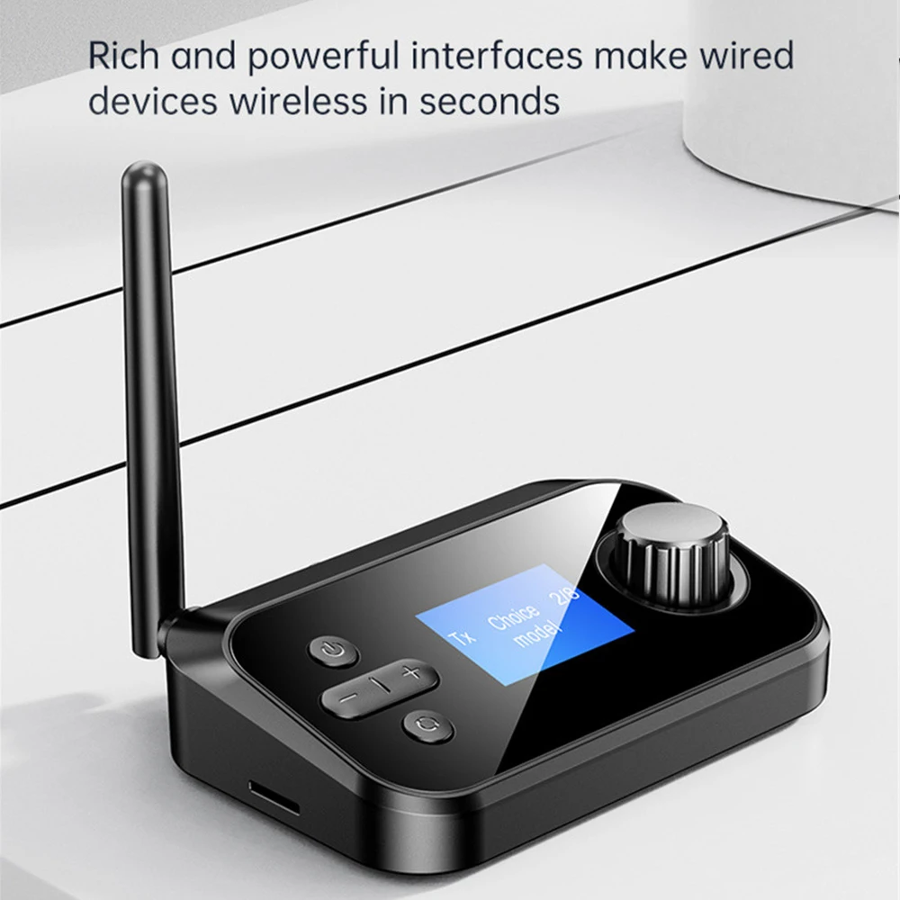 

Bluetooth 5,0 аудио передатчик приемник стерео оптический коаксиальный разъем AUX 3,5 мм Громкая связь RCA беспроводной адаптер ТВ ПК автомобиль