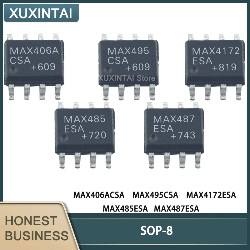 

20 шт./лот MAX406ACSA MAX495CSA MAX4172ESA MAX485ESA MAX487ESA MAX SOP-8