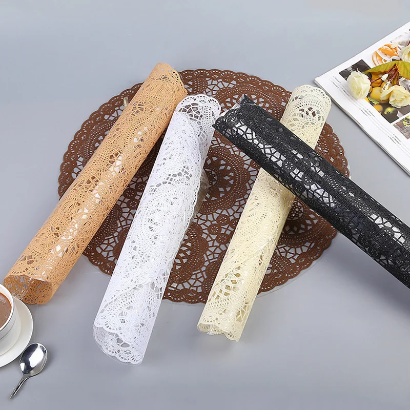 

Круглая непромокаемая Нескользящая кухонная подстилка из ПВХ в скандинавском стиле, подставка под кружку, столовый коврик, домашний декор