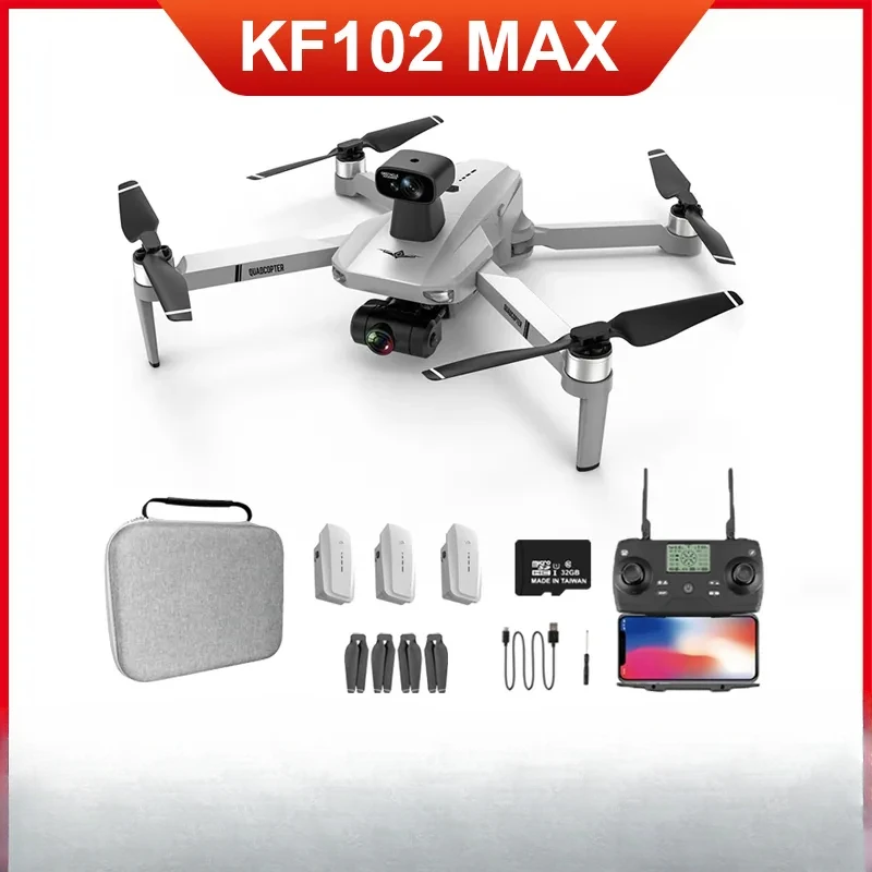 

KF102MAX Drone 5G WIFI Mini GPS 4K Profesional Dron With Camera FPV Visual Obstacle Avoidance Brushless Motor Quadcopter