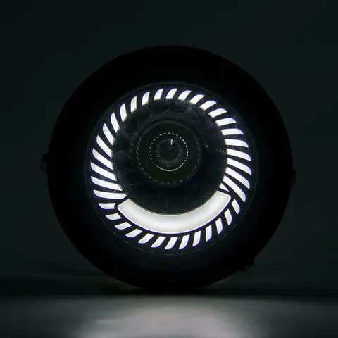 Универсальная 12 В 6,5 "круглая винтажная мотоциклетная светодиодная фара «ангельские глазки» DRL дальняя лампа для ретро Harley Series мотоцикл скутер