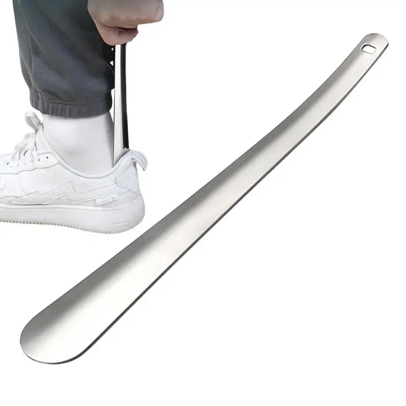 

Звуковой сигнал для обуви из нержавеющей стали, звуковой сигнал для обуви с длинной ручкой для мужчин, женщин, мужчин и детей, утолщенный зву...