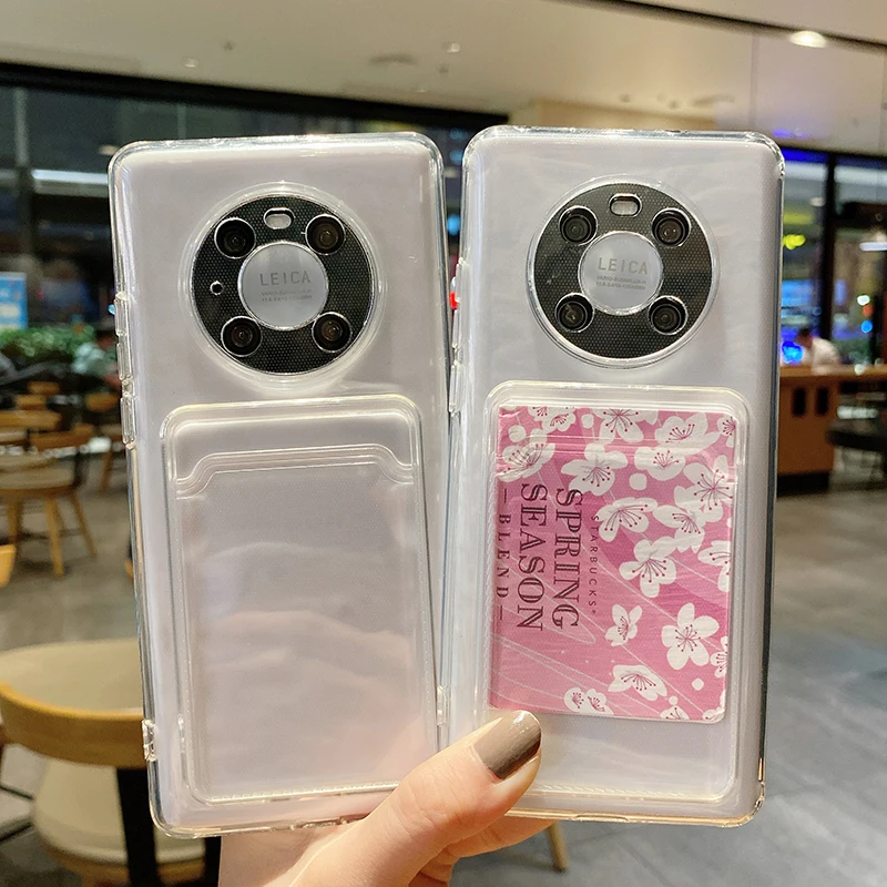 Card Slot Case For Redmi Note 11 Pro Case Redmi Note 10 Pro 9 8 10S  Poco X4 Pro F3 X3 Capa Redmi 10 9 9A Mi 11 Lite 11T Covers
