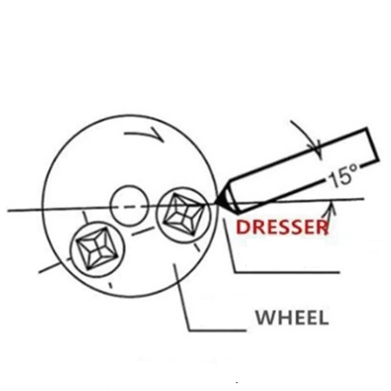 3x Octahedron Алмазный комод для шлифовальной машины каменный инструмент туалетная