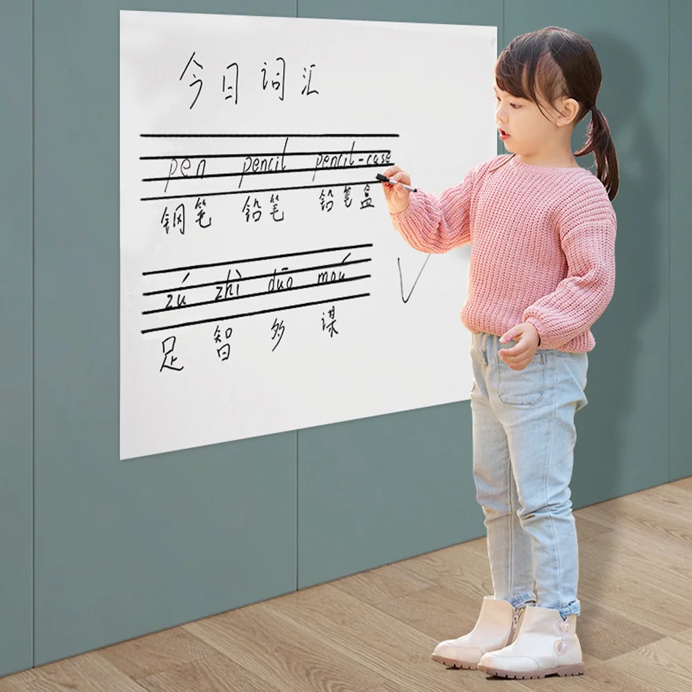 Самоклеящиеся доски для офиса и дома портативная белая доска сухого стирания