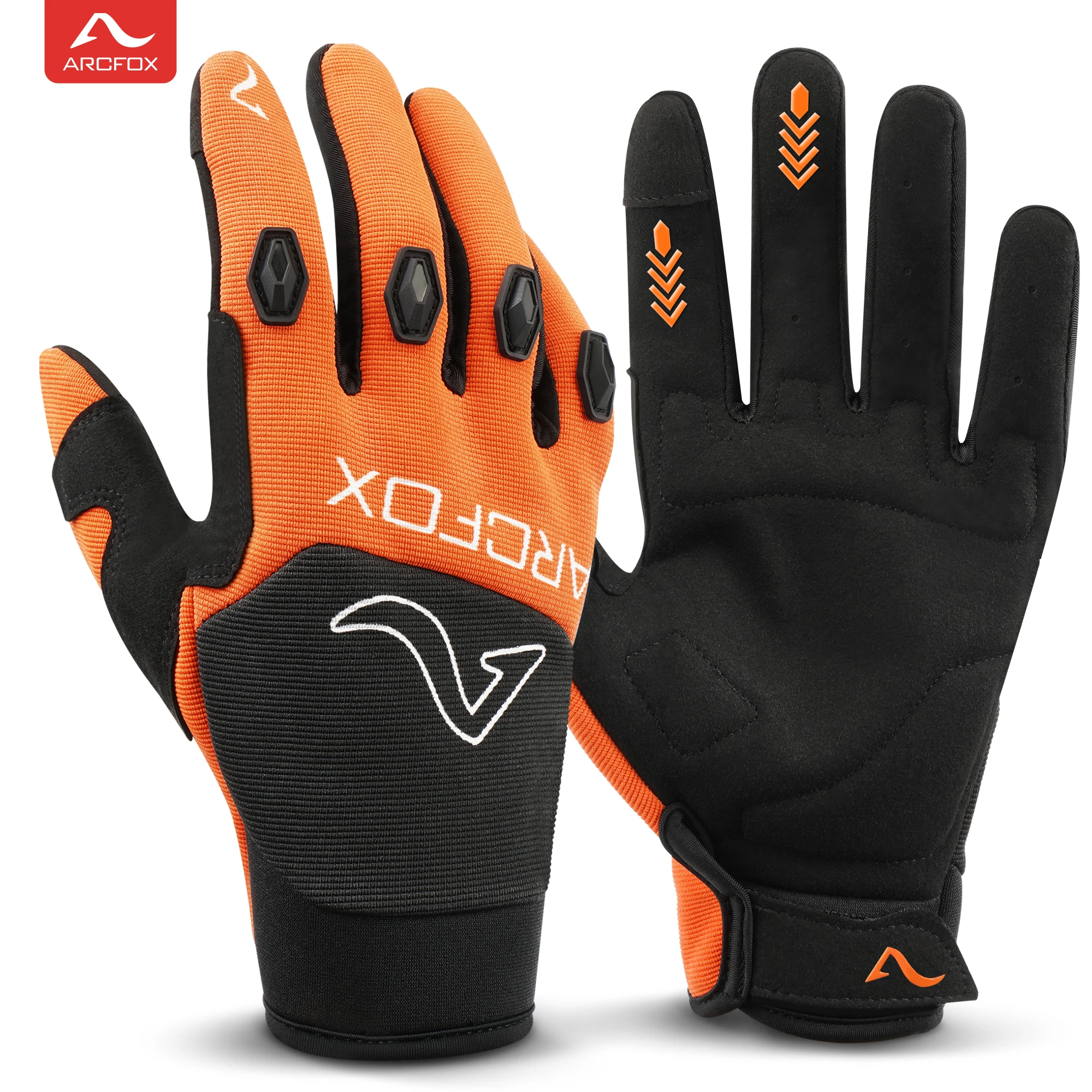 

ARCFOX Motorcycle Gloves Breathable Men Women BMX ATV UTV Racing Glove Shockproof Guantes Moto MTB Road Cycling Gloves for KTM