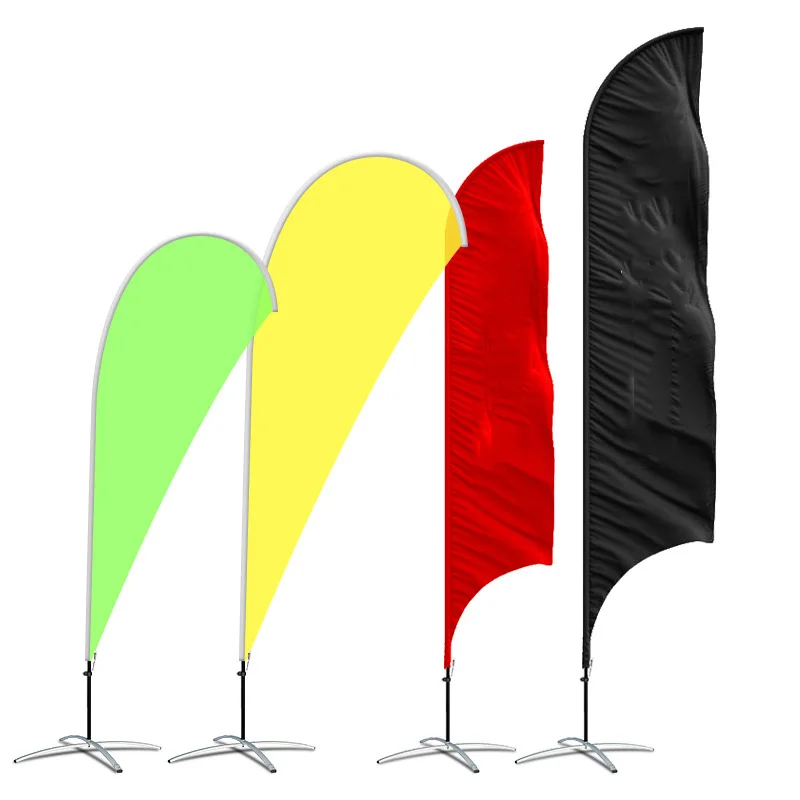 1PCS Graphic Custom Beach Feather Flag Promotion Opening Celebration Outdoor Party Sport Advertising Decoration images - 6