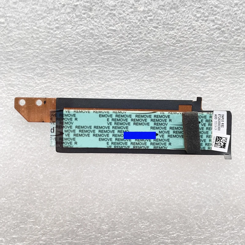 Фото Кронштейн-радиатор для твердотельного накопителя M.2 2280 PCI-E NVME SSD для ноутбуков Dell Precision 7530 7540 M7530 M7540 (0XRJ7R) №2