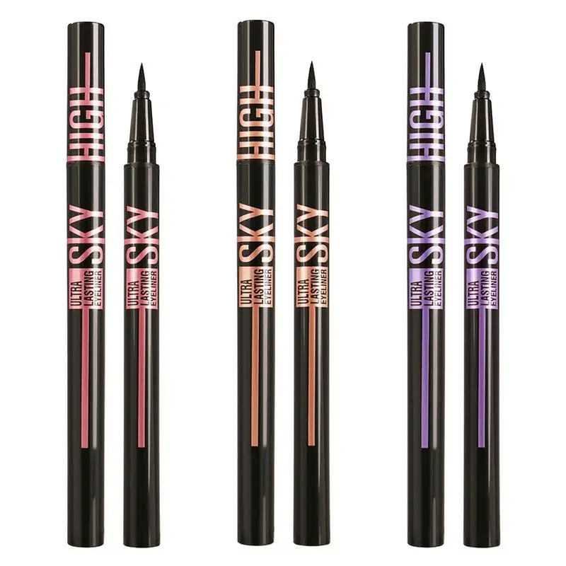 

Жидкая подводка для глаз, карандаш, стойкая Удобная подводка для глаз, макияж глаз для женщин и девушек, жидкая подводка для глаз с высоким п...