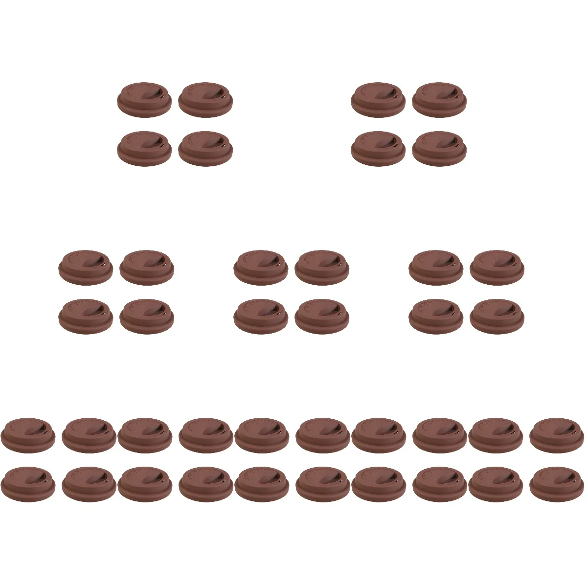 

Герметичная крышка для кружки, 10 шт., крышка для кружки, силиконовые крышки против чашек, крышка для чайной чашки, крышка для чашки с водой, многоразовые крышки для кофейной чашки